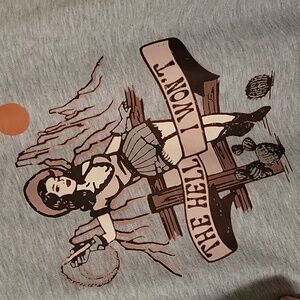 Grey Cowgirl Crewneck sweater